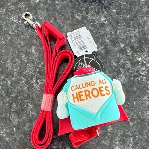 NWT Bath & Body Works calling all heroes 2020 Covid hand sanitizer holder lanyar